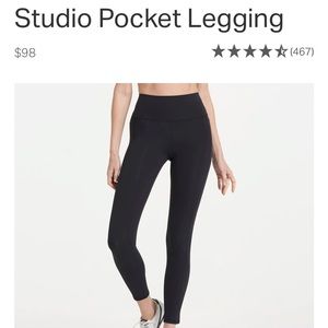 Vuori studio pocket leggings
